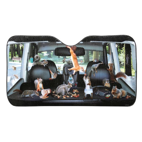 Car Full Of Squirrels Auto Windshield Sun Shade 16 Reviews