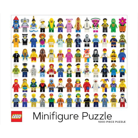 LEGO Minifigure 1000 Piece Puzzles | 3 Reviews | 5 Stars | What on Earth | CAK482