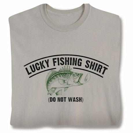 Fishing - lucky fishing do not wash popular fun Men's T-Shirt