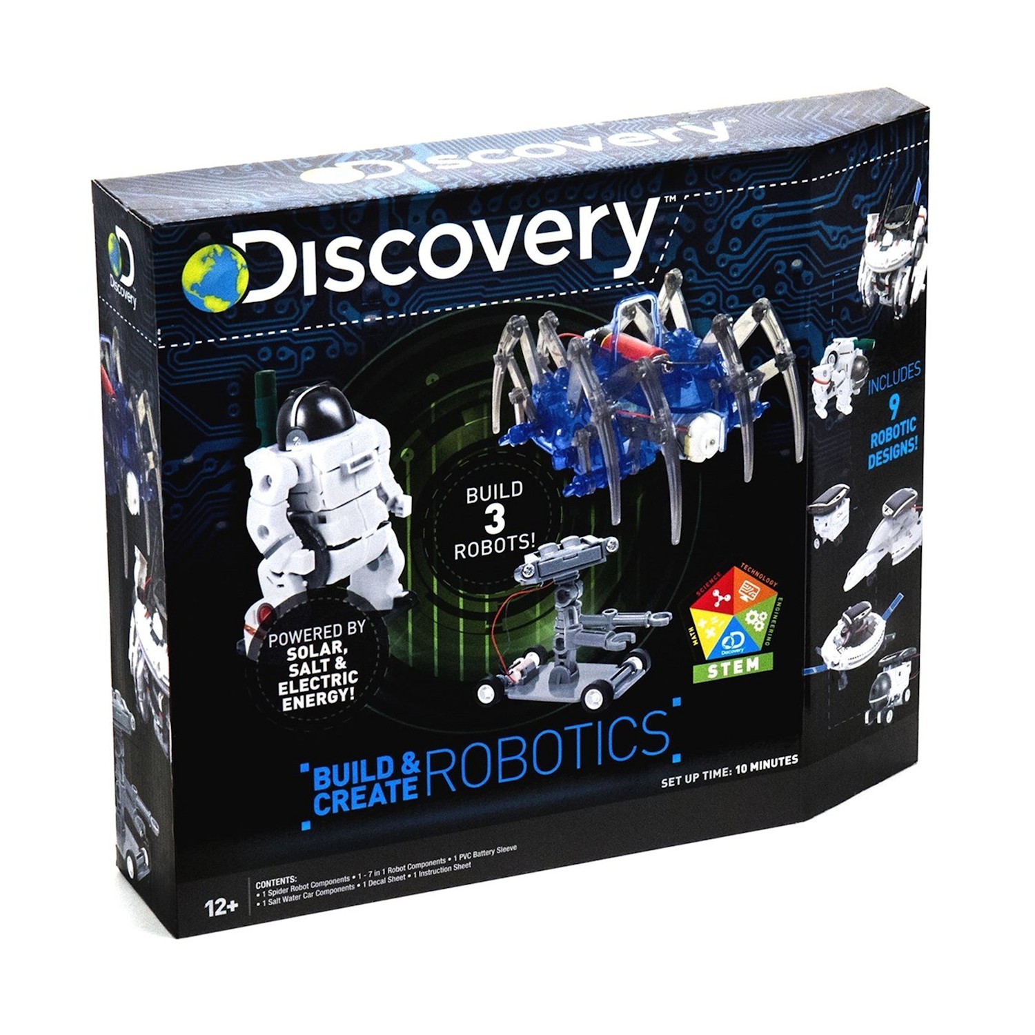 Discovery Build & Create Robotics Kit - Electric, Salt ...